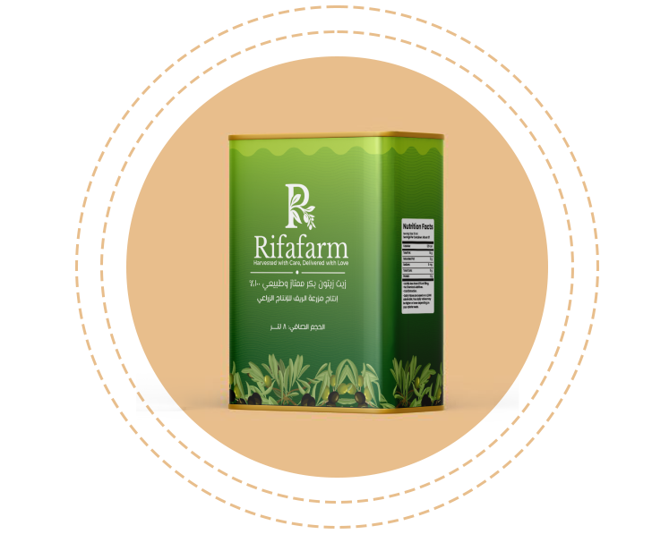 زيت زيتون بكر ممتاز وطبيعي ١٠٠٪